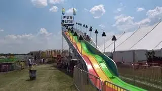 😄Fun Slide at the 2023 Verona Hometown Days