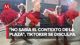 Caos en Plaza Artz: TikToker dispara pistola de confetti y desata el caos