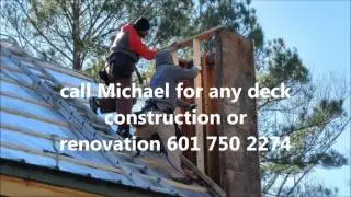 chimney repairs Jackson Ms |  metal roofing | 601 750 2274