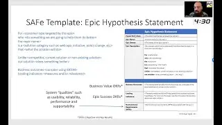 Epic Writing Experiment