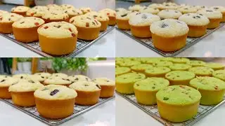 ENAK BANGET JUARA RASANYA‼️4 RESEP BOLU MINI PALING MANTAP CUMA 2 TELUR MASAKNYA PAKE TEFLON AJA
