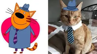 Kid-E-Cats Characters in Real Life