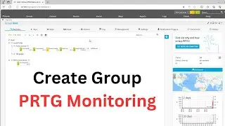 How to create Group on PRTG Monitoring Tools