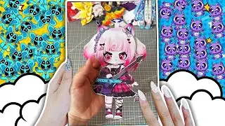 [👒 PAPER DOLLS🎀 ] How To Make PAPER DOLLS Gacha Puppet 😍 Step-By-Step Tutorial  