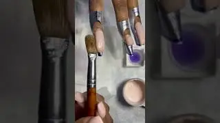 Pop Art /comic book art French tip nail tutorial! ( sculptured set)