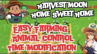 🌾🐟 Harvest Moon Home Sweet Home SE Cheat Engine Table 🌙  Easy Farming, Animal Care & Time Control ⚡