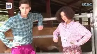 (Tr Sub) Sung Joon & Hye Jin - Who raised the cow? She Was Pretty BTS