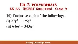 Polynomials Ex 2.5 Question 10 Class 9 Maths | NCERT Solutions