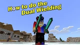 How to Do the DUAL WIELDING | Minecraft PE