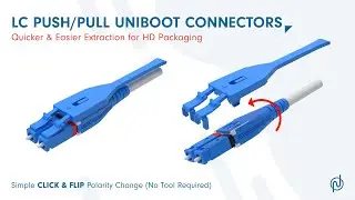 Nexconec Introduces a New Easy Switch Polarity Reversible High Density LC Connector