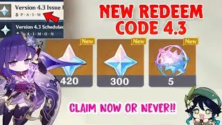 HURRY!!! New FREE Primogems code - GENSHIN IMPACT 4.3 CODES - Genshin codes- Codigos Genshin Impact
