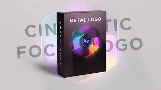 Cinematic Focus Metal Logo Free Download for After Effects CS6+