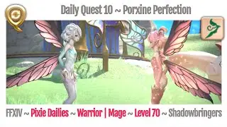 FFXIV Daily Quest 10 Porxine Perfection - Beast Tribe Pixies - Shadowbringers