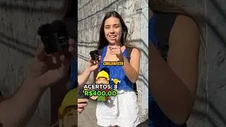 R$50,00 para cada profissão que você falar (se errar perde tudo)