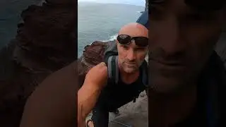 Hiking and cliff jumping Surge in Maui Hawaii