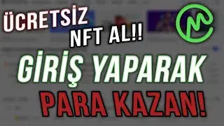 GİRİŞ YAP NFT KAZAN! - GİRİŞ YAPARAK PARA - KRİPTO KAZANABİLİRSİN - İNTERNETTEN PARA KAZANMA 2021