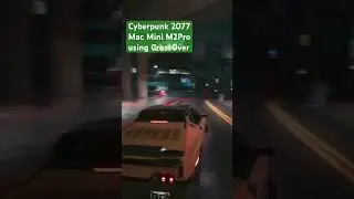 Cyberpunk 2077 on Mac using CrossOver 