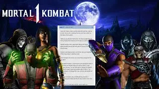 Mortal Kombat 1 - LEAKED Story Details + New Characters!