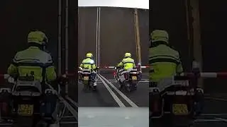 Officers risking their lives to save the kid