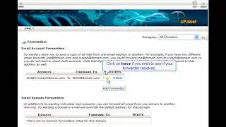 Send a copy of all mail from one email address to another
