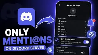 Only mentions on Discord Server