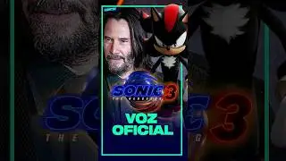 VOZ OFICIAL DE SHADOW EN SONIC 3 LA PELICULA #shadow #shorts #shortsfeed #keanureeves #SonicMovie3