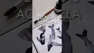 2 Amazing Watercolor Techniques 🎨✨️ | 
