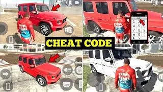 G-Wagon Cheat Code in Indian Bike Driving 3D New Update🤯🔥| Road Props Cheat Code | Harsh in Game
