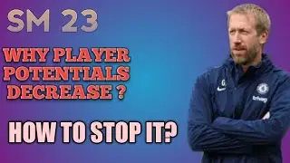 Why your players potential reduce? Soccer manager 2023.