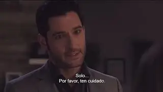 Lucifer acepta la posible relación de Chloe y Pierce 3x18 5/5