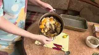 КАРТОШКА С КАБАЧКАМИ В ДУХОВКЕ