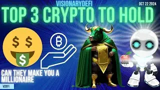 Top 3 Coins To Hold This Bull Run