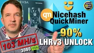 90% LHRv3 Unlock | NiceHash QuickMiner v0.5.4.2 RC | 3080 12GB Tested