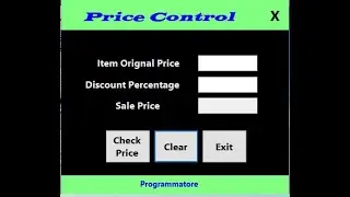 c# price discount application