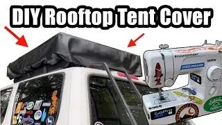 How to Make a Vinyl Cover for Your Rooftop Tent!!