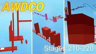 Aio's Wraparound Difficulty Chart Obby: Stages 210-220