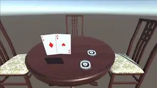 Animation of card using unity3d