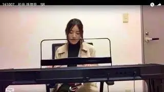 Matsui jurina attempt on piano (then and now)