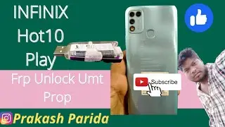INFINIX HOT 10 PLAY ONE CLICK FRP  UNLOCK UMT PRO  X688B MODEL #free #frpbypass2022#infinx