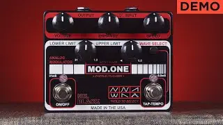 This Analog Chorus/Flanger Goes DEEEP | The Mr. Black Mod.One