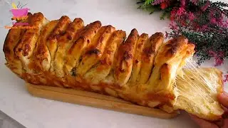 Soft, Cream Cheese Garlic Bread Recipe :: The Whole Family Loves It