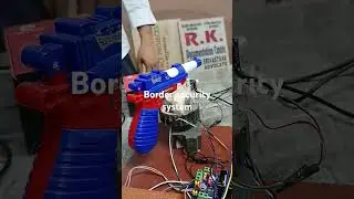 border security system  #robotic #science #newideas #scinceproject #awardwinning