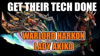 War Commander Warlord Harkon & Lady Akiko Get The Tech Done (Gear Store).