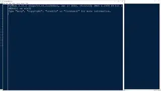 Introduction to Python Programming
