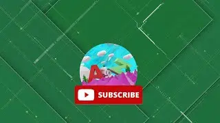 GREEN SCREEN LINE ELEMENTS OVERLAY
