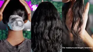 Baggy Method For Dry Ends | How To Retain LENGTH For LONG Healthy Hair