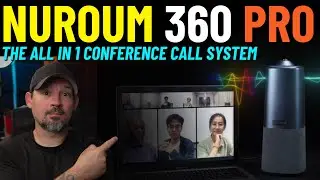 Nuroum 360 pro Conference Camera Demo | AI Cam - Mic & Speakers