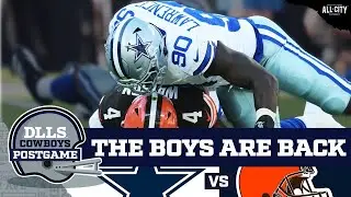 Dallas Cowboys dominate season opener vs. Cleveland Browns | DLLS Cowboys Podcast