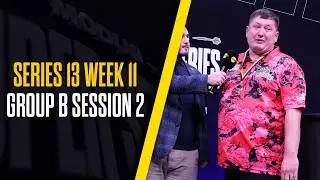 WHO WILL WIN GROUP B!?!🎯🚨 | Live Darts |  Series 13 Week 11 | Group B Session 2