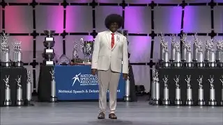 Zach Johannes: Dramatic Interpretation Champion, Mr. Charles 